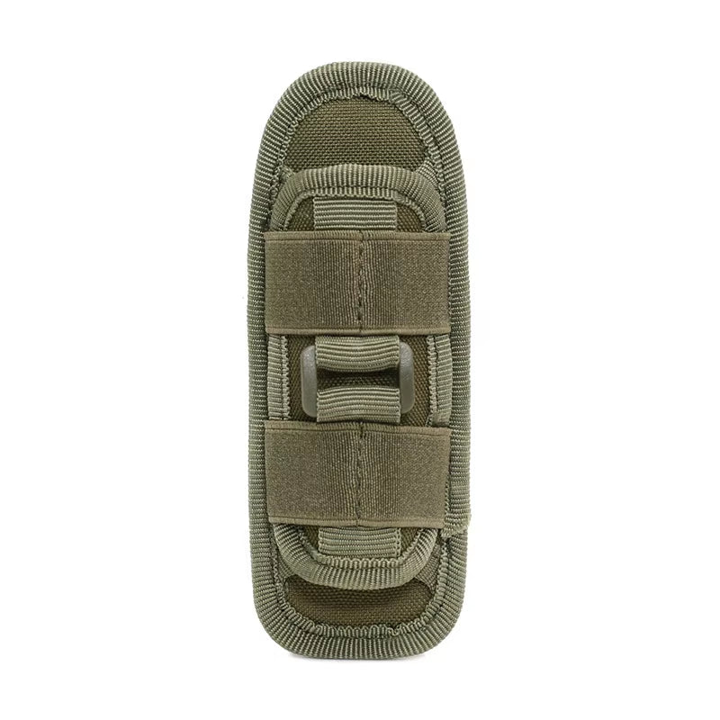 Flashlight Bag 360 Degree Rotatable Flashlight Cover Outdoor Hunting Nylon Waist Bag Flashlight Pouch Bag Holster Torch Case