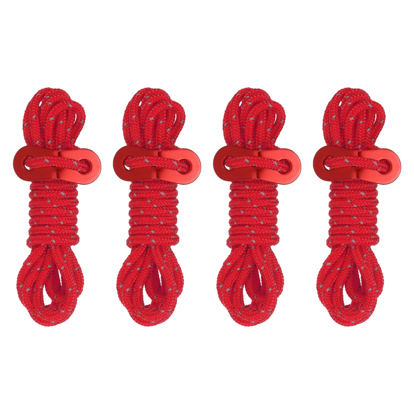 5ft Reflective Nylon Wind Rope Cord; Tent Guyline Paracord Rope For Outdoor Camping