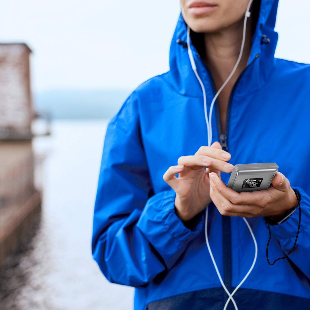 NOAA Weather Radio - Emergency NOAA/AM/FM Battery Operated Portable Radio with Best Reception and Longest Lasting Transistor. Powered by 2 AA Battery with Mono Headphone Socket, by (Silver)