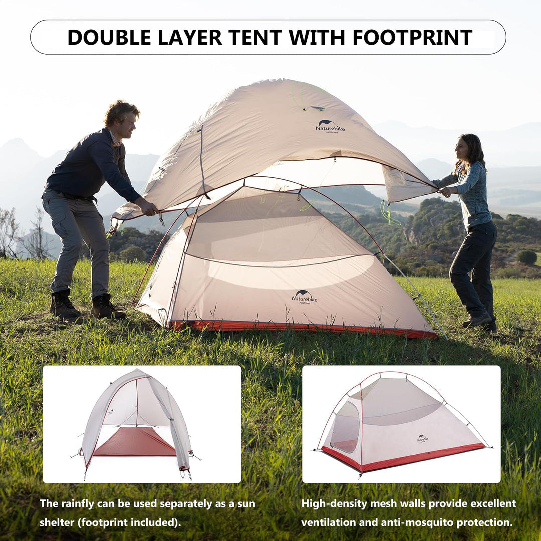 Ultra-Light 1-2 People Outdoor Camping Tent