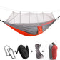 1-2 Person Camping Hammock Outdoor Mosquito Net - Orange