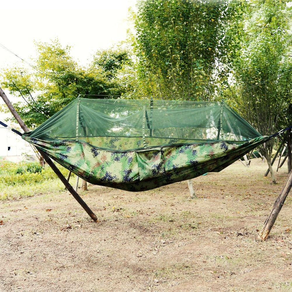 1-2 Person Camping Hammock Outdoor Mosquito Net