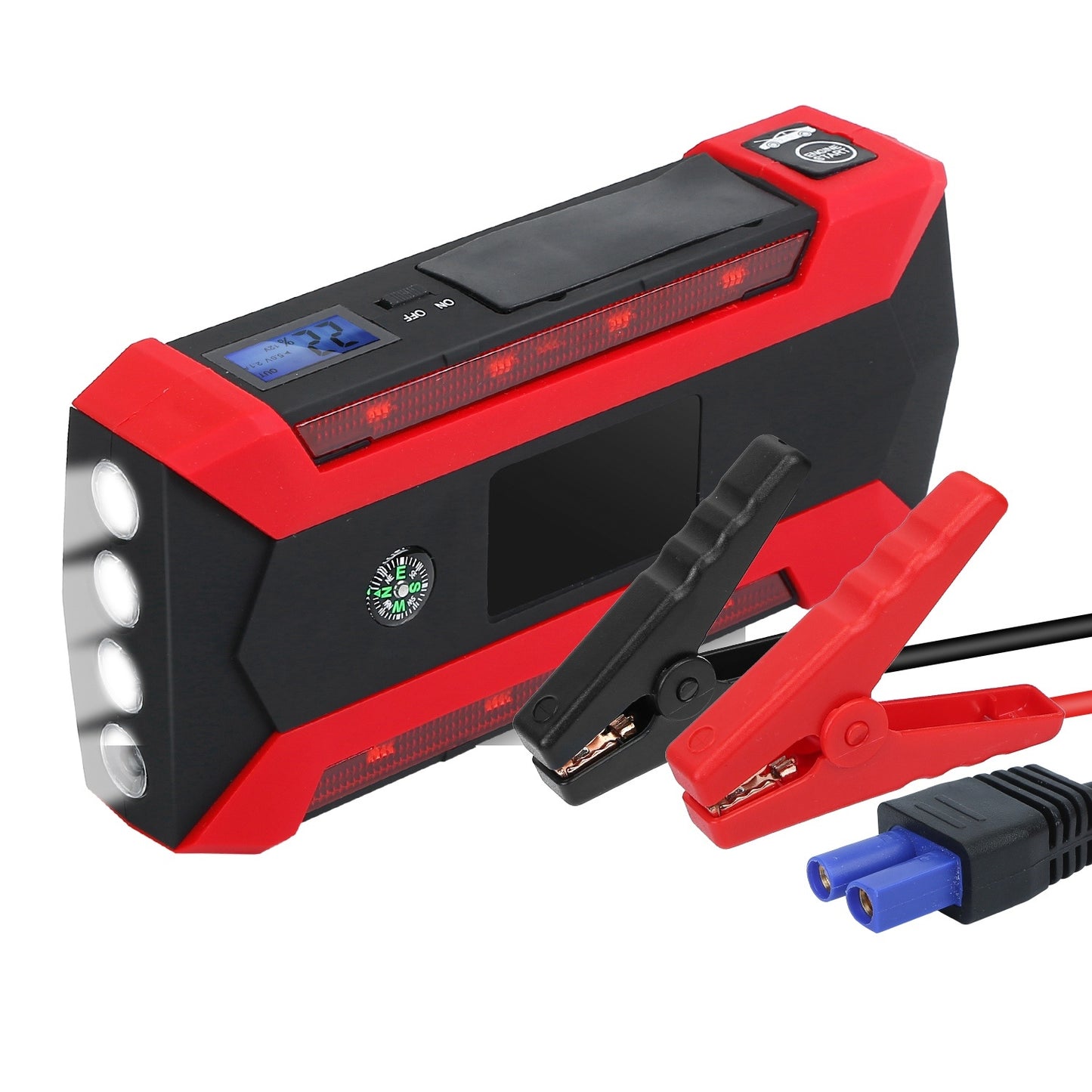 Car Jump Starter Booster 1000A Peak 20000mAh 12V Battery Charger (Up to 6.0L Gas or 3.0L Diesel Engine) - Survivors City