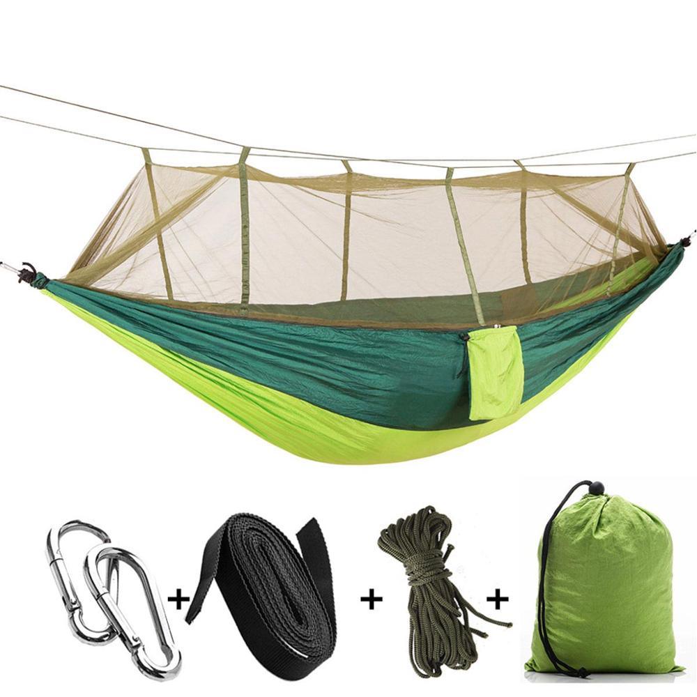 1-2 Person Camping Hammock Outdoor Mosquito Net