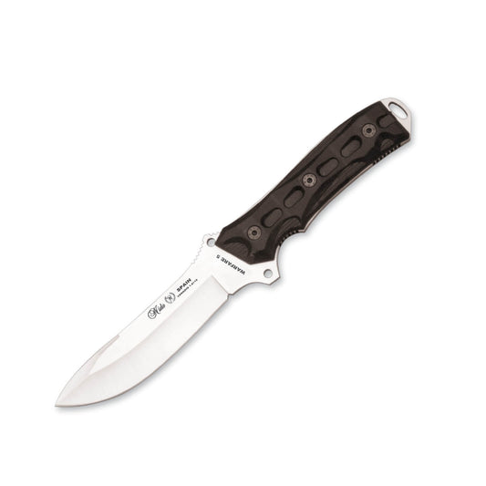 195 Bushcraft Knife Black Micarta