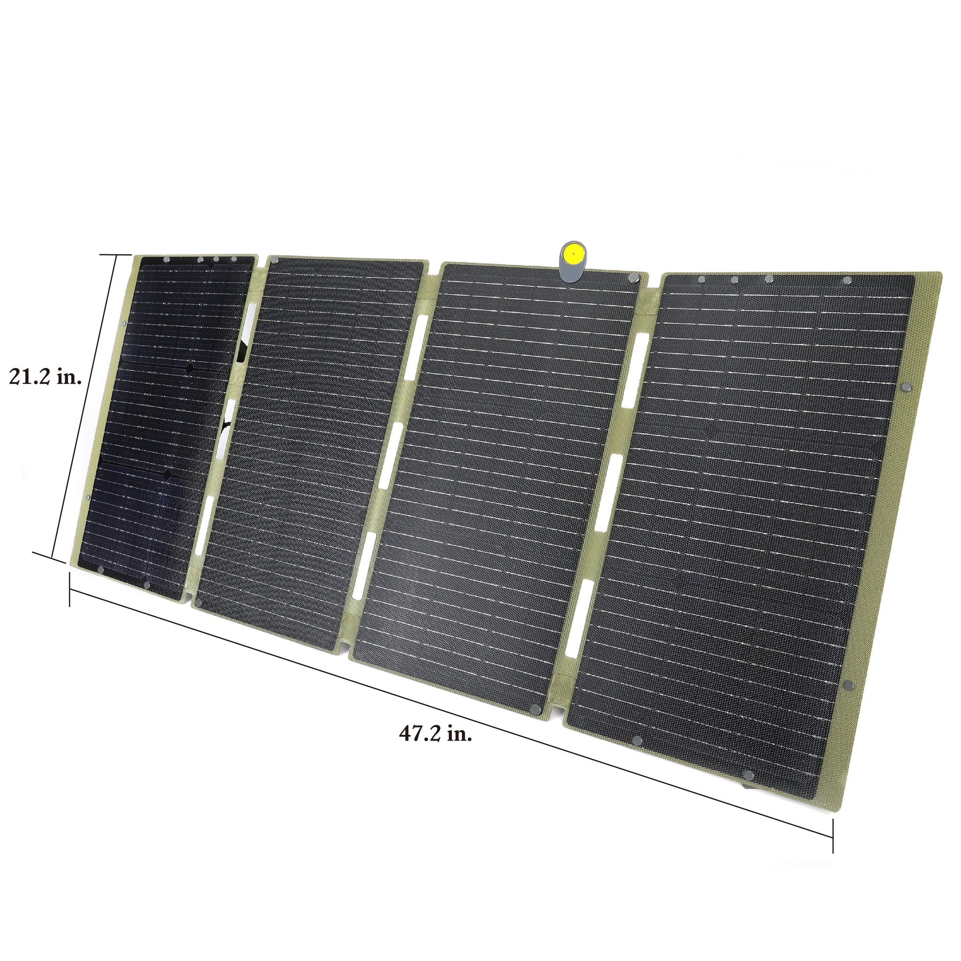100W Foldable Solar Panel, USB-A and USB-C, Phone Charger, Waterproof, Emergency, Solar Panel Only