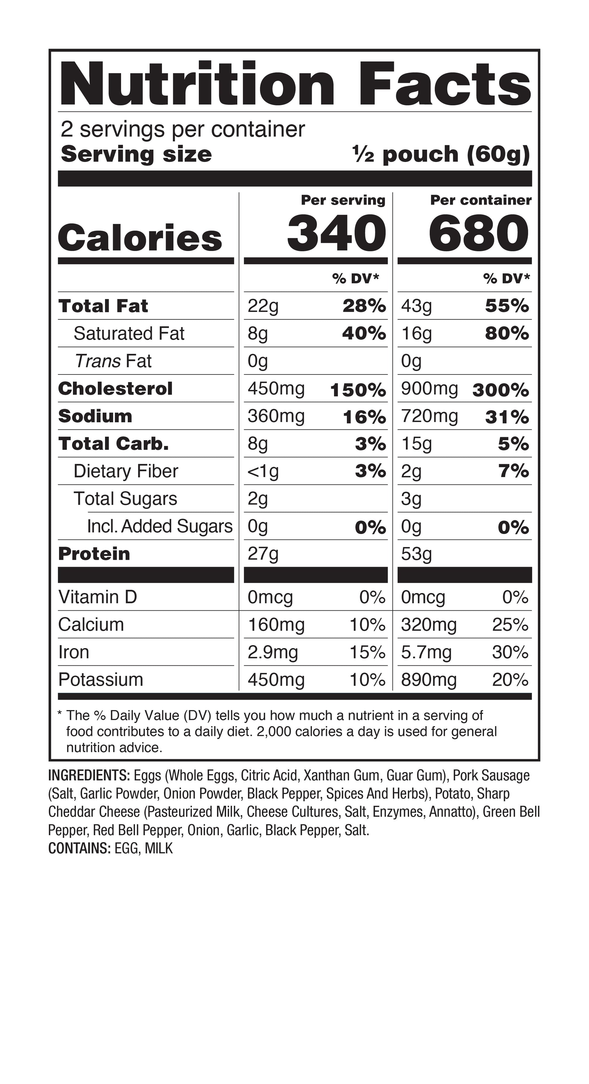 6 CT ReadyWise Pro Adventure Meal Breakfast Skillet - Survivors City