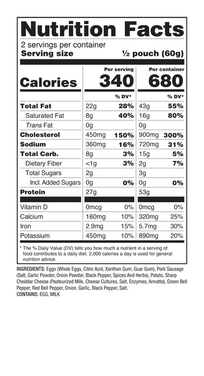 6 CT ReadyWise Pro Adventure Meal Breakfast Skillet - Survivors City