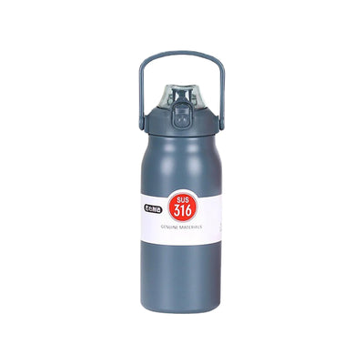 32OZ Insulated Water Bottle with Straw for Adults Large Thermal Vacuum Cups for Hot and Cold Drinks BPA Free Stainless Steel Thermoses Leak-Proof Flask