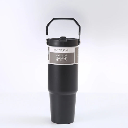 890Ml Ultra Large Capacity Insulated Cup 304 Stainless Steel Insulated Cup Cold Insulated Outdoor Portable Ice Cream Cup
