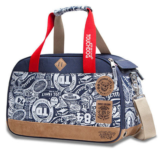 Touchdog Airline Approved Around-The-Globe Passport Designer Pet Carrier - Survivors City
