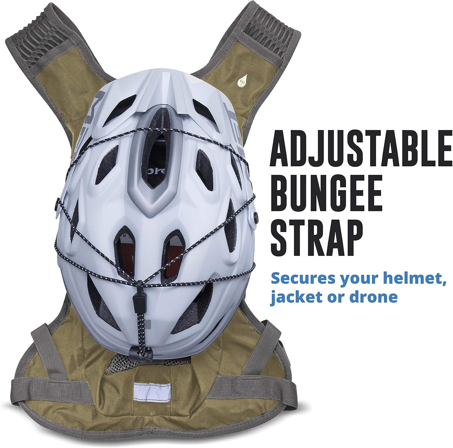 Hydration Backpack & 2L Hydration Bladder - High Flow Bite Valve - Hydration Pack for Cycling, Running, Hiking