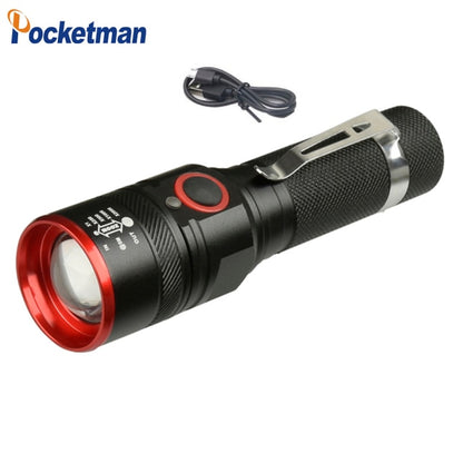 Waterproof 5200LM USB Rechargeable Flash light - Survivors City