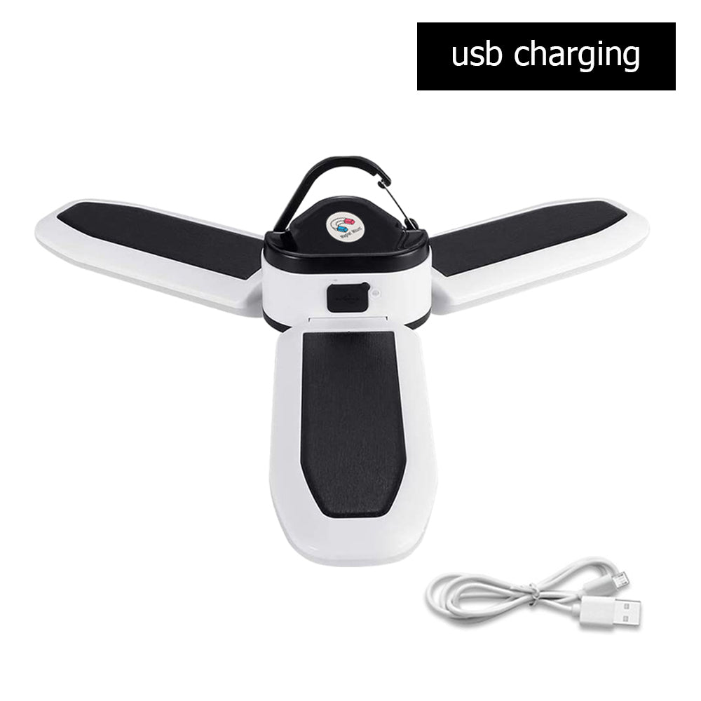 Solar charging camping light