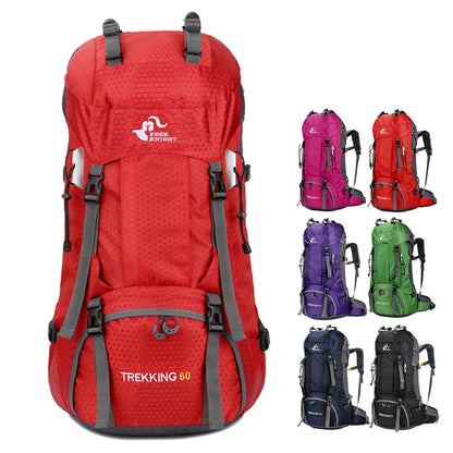 60L Outdoor Backpack Camping Bag with Rain Cover - Survivors City