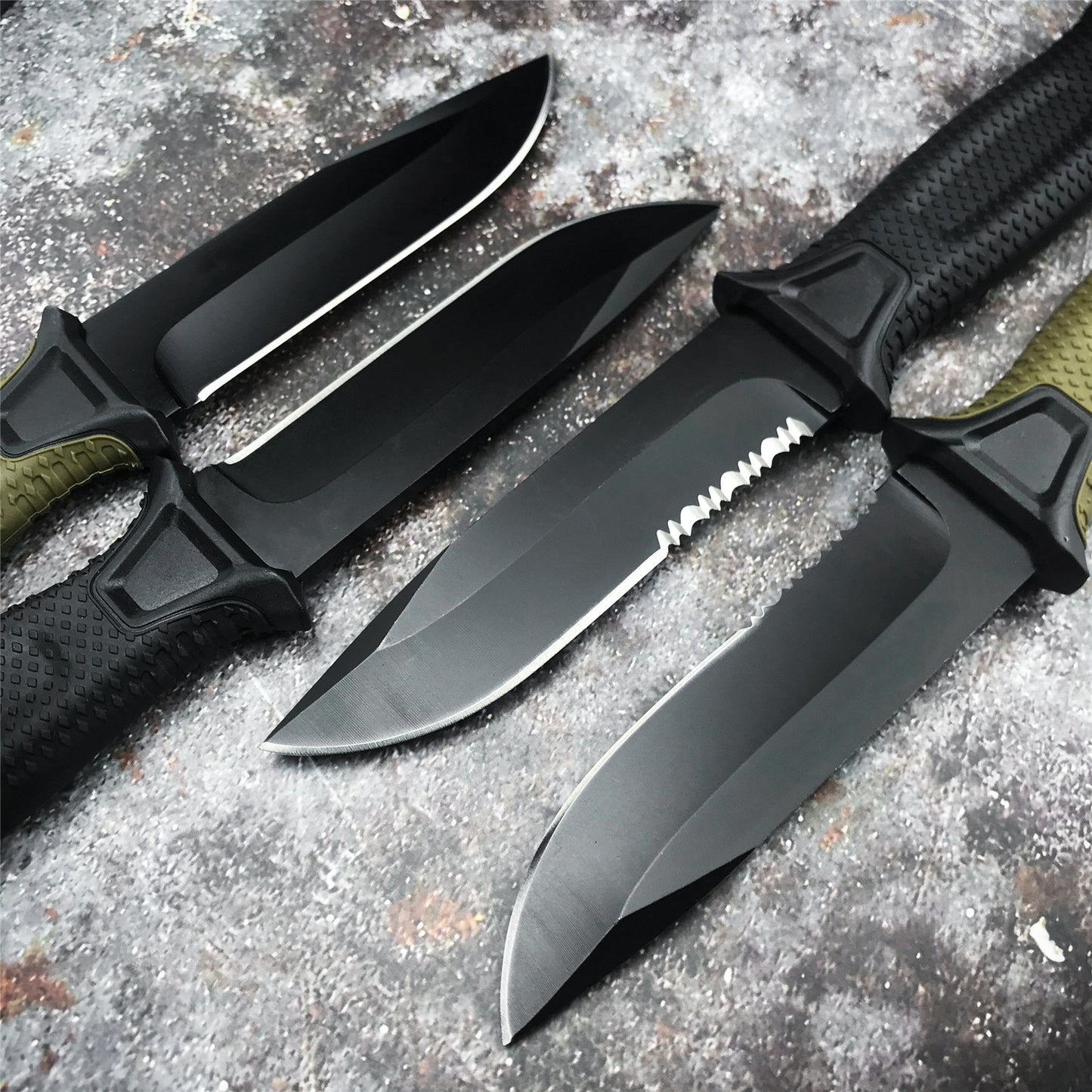 Fixed blade Military knife  with Sheath 