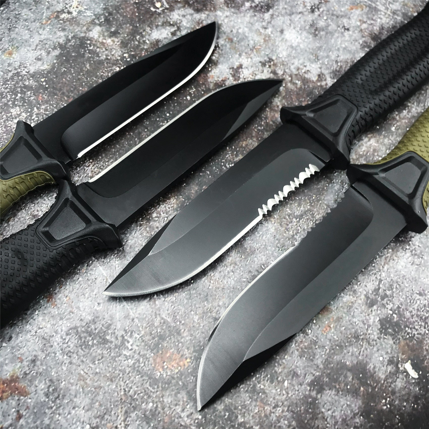 Fixed blade Military knife  with Sheath 