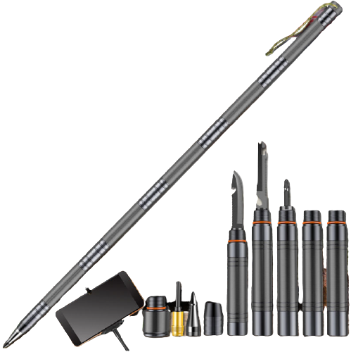 Multifunction Trekking Poles Ultralight Survival Hiking Stick