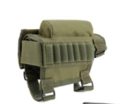 Hunting Gun Accessories Adjustable Rifle Shotgun Tactical Buttstock Cheek Rest Shooting Pad Ammo case Cartridges Holder Pouch - Survivors City