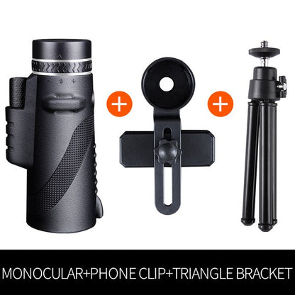 Powerful Monocular Telescope for Smartphone 40X60 Military Spyglass High Quality Large Eyepiece HD Hunting Spotting Scope Mount - Survivors City