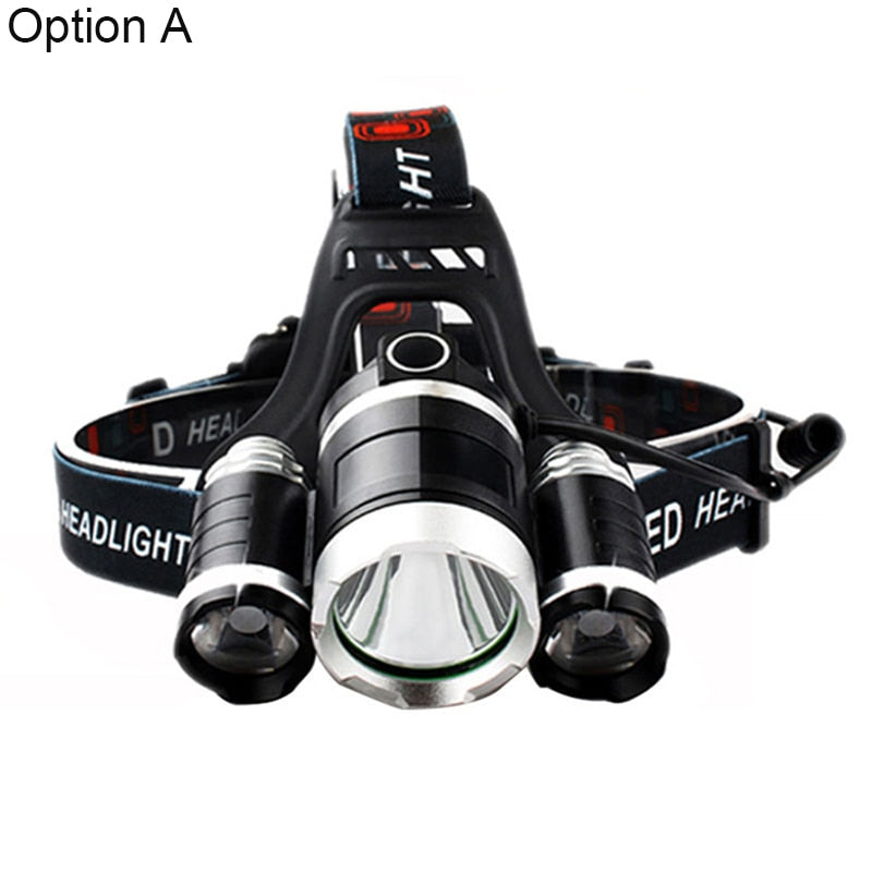 Headlamp 90 degree high Led lighting Head Lamp 4 mode - Survivors City