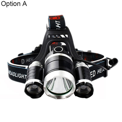 Headlamp 90 degree high Led lighting Head Lamp 4 mode - Survivors City