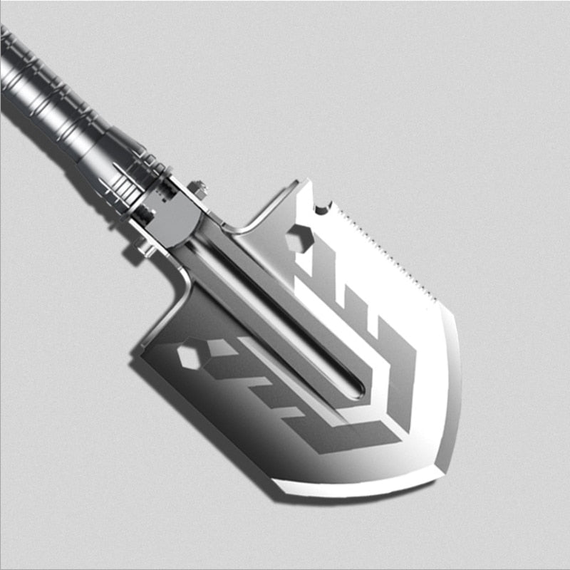 Outdoor Multi-purpose Shovel Folding Military Shovel Camping Defense Security Tools