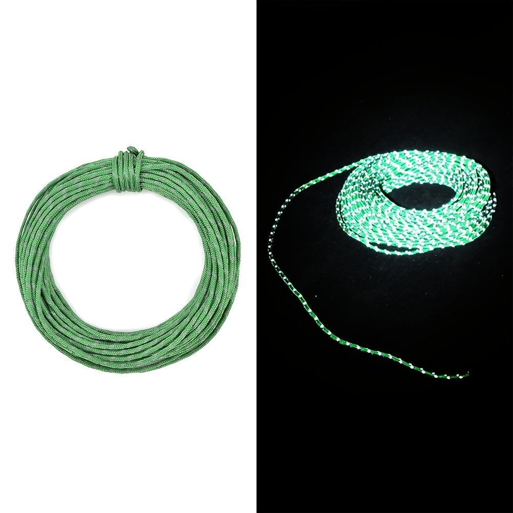 50ft Reflective Nylon Wind Rope Cord; Tent Guyline Paracord Rope For Outdoor Camping - Survivors City