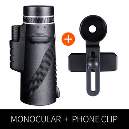 Powerful Monocular Telescope for Smartphone 40X60 Military Spyglass High Quality Large Eyepiece HD Hunting Spotting Scope Mount - Survivors City
